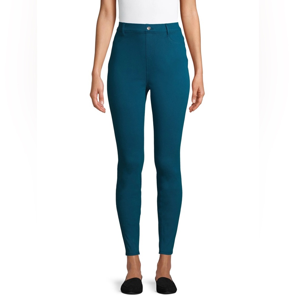 Teal Jeggings